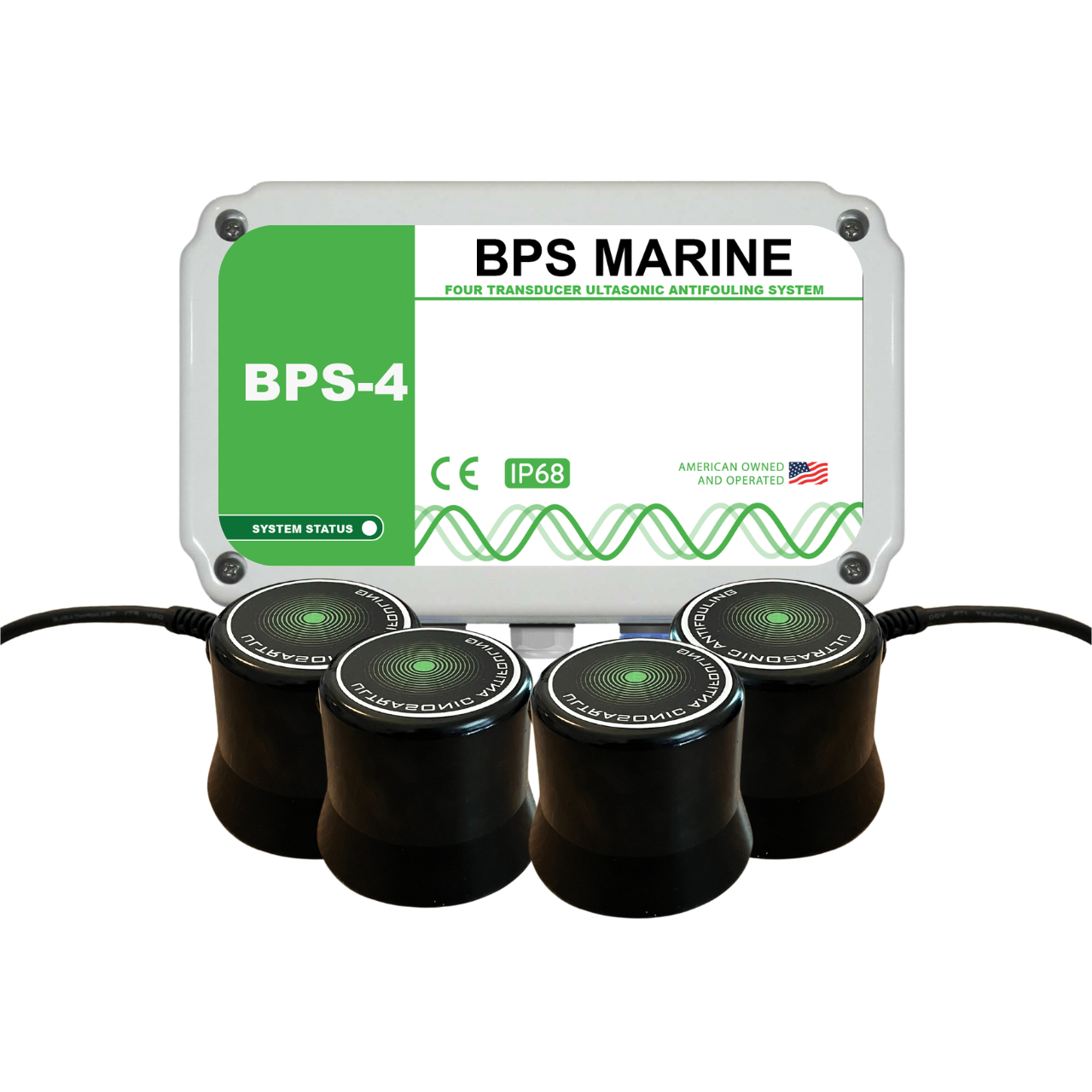 BPS-4 Ultrasonic Antifouling System 12V